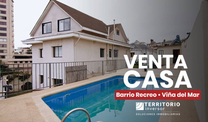 SE VENDE HERMOSA CASA EN BARRIO RECREO