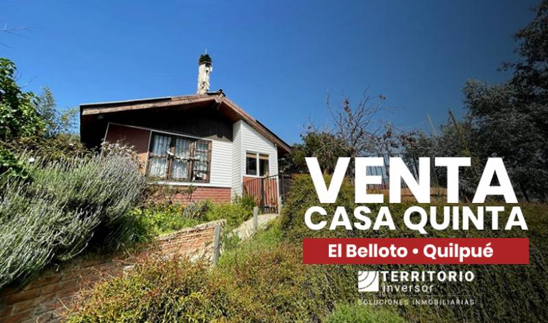 SE VENDE CASA QUINTA CON GRAN TERRENO EN BELLOTO