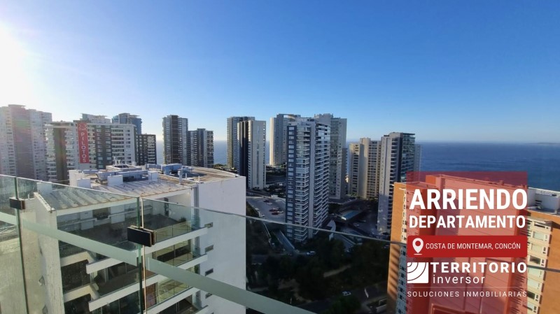 ARRIENDO DEPARTAMENTO AMOBLADO EN COSTA DE MONTEMAR CONCON