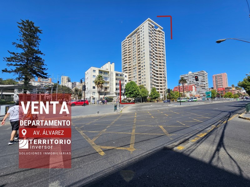 VENTA DEPARTAMENTO 3 DORMITORIOS EN VIA DEL MAR CENTRO